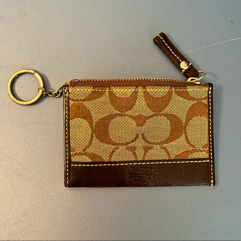 Coach Keychain Wallet/ Change Purse - Picture 3 of 4